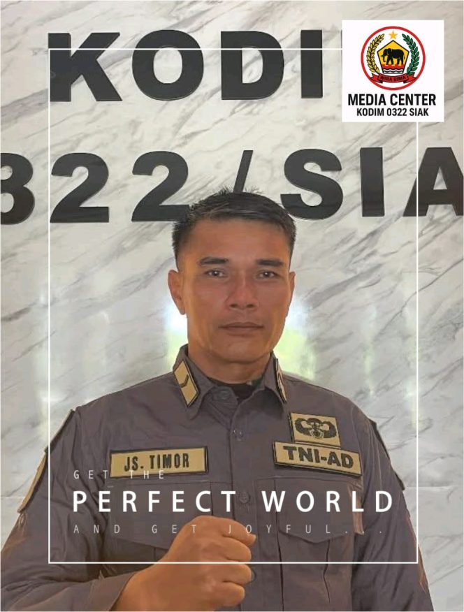 
					Staf Penerangan Kodim 0322/Siak  Klarifikasi Bantahan Keras Terkait Pemberitaan Dugaan Keterlibatan Anggota Kodim 0322/Siak