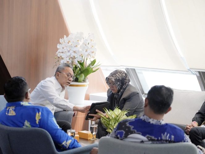 
					Bupati Siak Temui Menko Pangan, Bahas Penguatan Ketahanan Pangan dan Kampung Nelayan