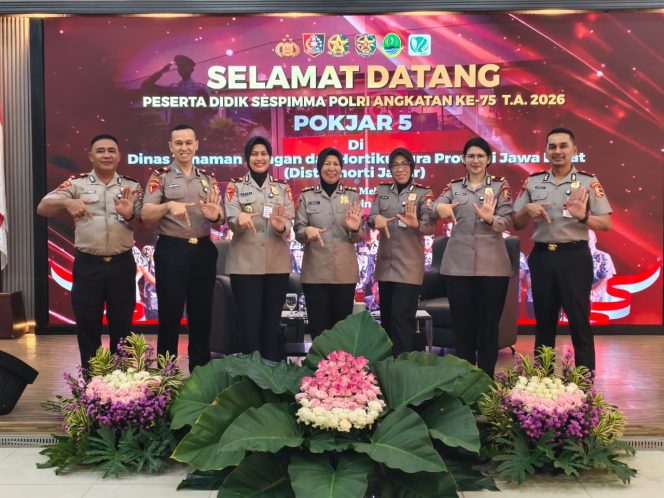 
					Sespimma Polri Angkatan 75 Pokjar V Gandeng Dinas TPH Jabar, Dorong Produktivitas Tanaman Jagung untuk Ketahanan Pangan